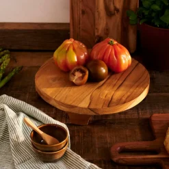 Supports Pour Plantes^CASA TEAK Support Naturel