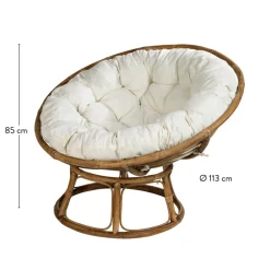 Tabourets^CASA TEKKA Tabouret Naturel