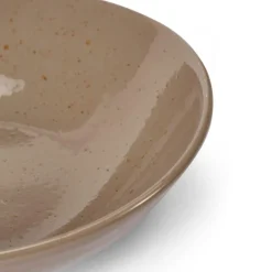 Assiettes^CASA TERRA Assiette Creuse Taupe