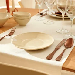 Assiettes^CASA TOKO SAND Assiette Beige