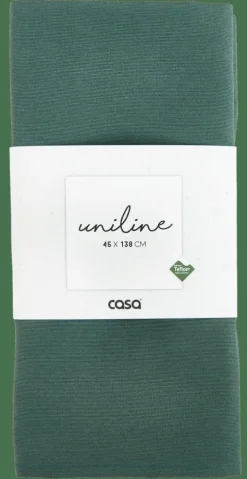Chemins De Table^CASA UNILINE Chemin De Table Vert Foncé