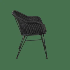 Chaises De Salle À Manger|Chaises De Jardin^CASA VIENNA Chaise Coque Salle à Manger Noir