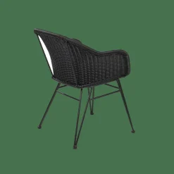 Chaises De Salle À Manger|Chaises De Jardin^CASA VIENNA Chaise Coque Salle à Manger Noir
