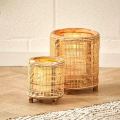 Lanternes^CASA WEBBING Lanterne Naturel