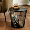 Tables D'Appoint^CASA WIRAS Table D'appoint Noir