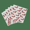 Serviettes^CASA X-MAS DOG Set De 20 Serviettes Multicolore