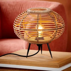 Lampes De Table^CASA ZANZI Lampe De Table E27 Naturel