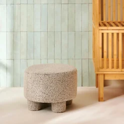 Poufs^CASA ZENO Pouf Gris